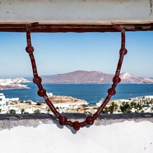 Rare find. Vintage Mykonos necklace and bracelet set.